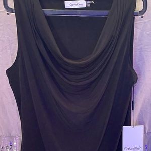 Calvin Klein Small Black Dress shirt